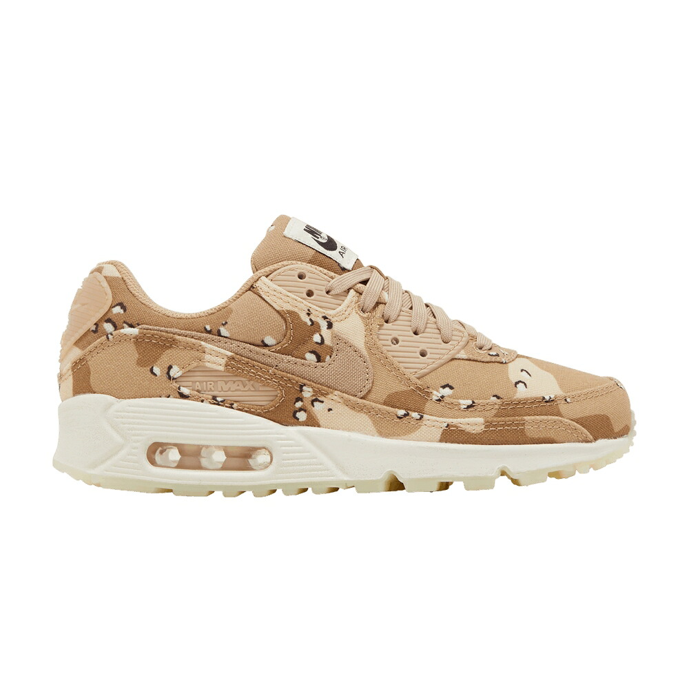 ナイキ マックス 赤銅色 赤銅色 大気圏マックス \u0027DESERT CAMO\u0027 スニーカー レディース NIKE WMNS AIR MAX 90 / HEMP SAIL VELVET BROWN LIGHT