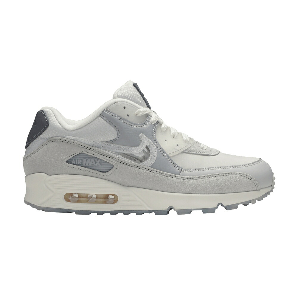 ナイキ マックス 薄墨色 薄墨色 エア湖マックス \u0027LONDON\u0027 スニーカー メンズ NIKE THE BASEMENT X AIR MAX 90 / GREY FOG CLEAR LIGHT SMOKE GREY