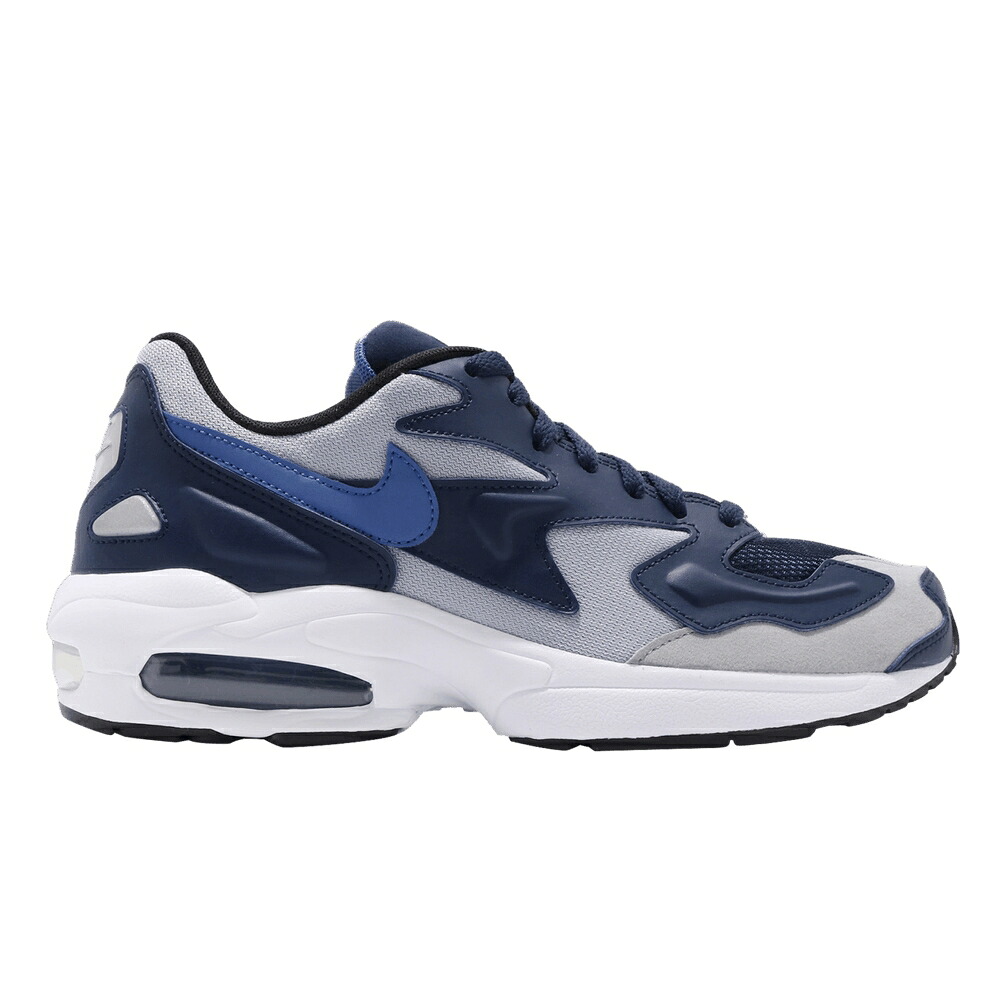 ナイキ マックス 紺色 米国海軍 青碧 青碧 エア湖マックス \u0027MIDNIGHT NAVY\u0027 スニーカー メンズ NIKE AIR MAX 2 LIGHT / MIDNIGHT NAVY MOUNTAIN BLUE