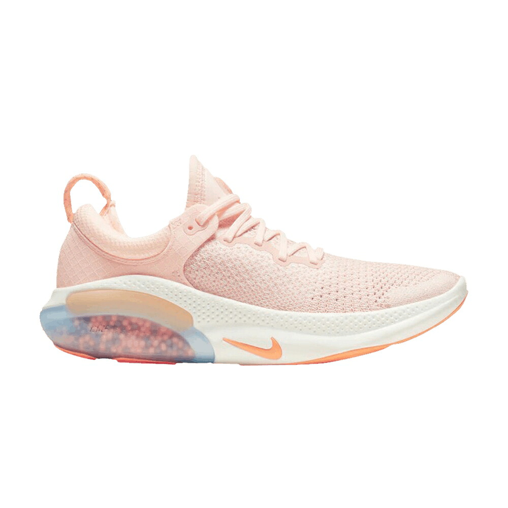 ナイキ 幽客 飛球編み物 橙 オレンジ色 さくら色 \u0027SUNSET PINK\u0027 スニーカー レディース NIKE WMNS JOYRIDE RUN FLYKNIT / SUNSET TINT ORANGE PULSE PINK