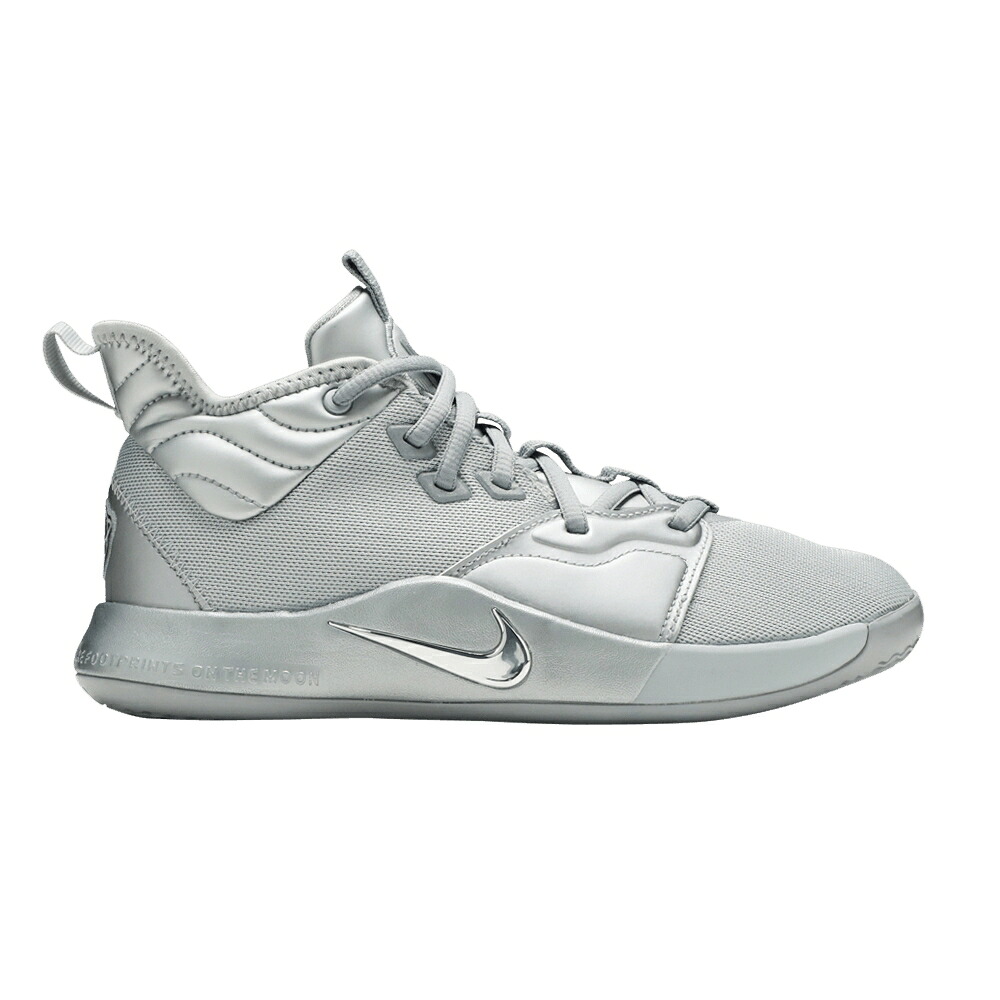 ナイキ しろがね色 しろがね色 \u002750TH ANNIVERSARY\u0027 お坊っちゃん キッズ NIKE NASA X PG 3 GS / REFLECT SILVER REFLECT SILVER もの言う花 マタニティ スニーカー