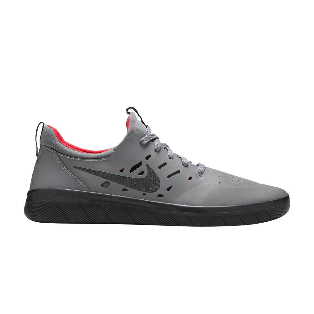 ナイキ フリー エスビー 灰色 グレー 赤 レッド 黒色 ブラック 'DARK GREY' スニーカー メンズ NIKE NYJAH FREE SB / DARK GREY GYM RED BLACK｜スニケス