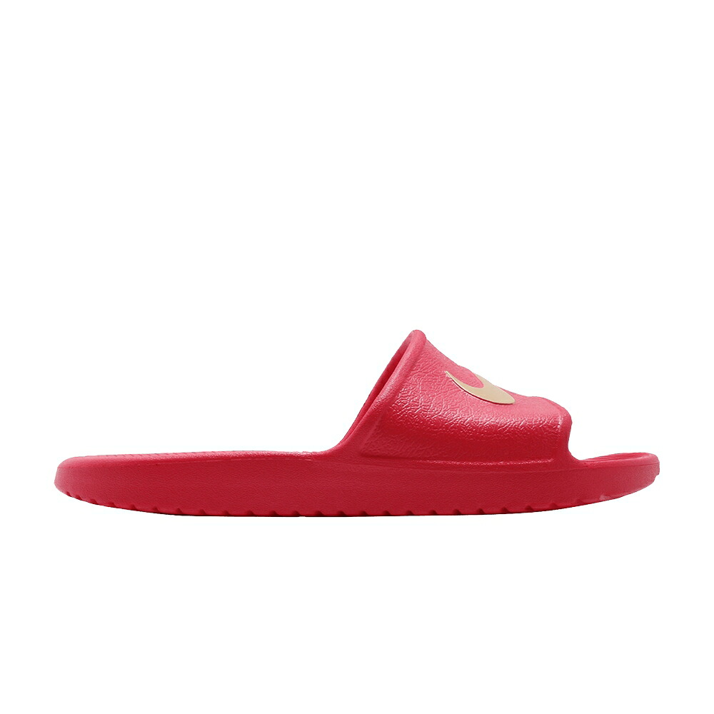 ナイキ 赤 赤いこと ゴールド \u0027UNIVERSITY RED\u0027 スニーカー メンズ NIKE KAWA SHOWER / UNIVERSITY RED METALLIC GOLD