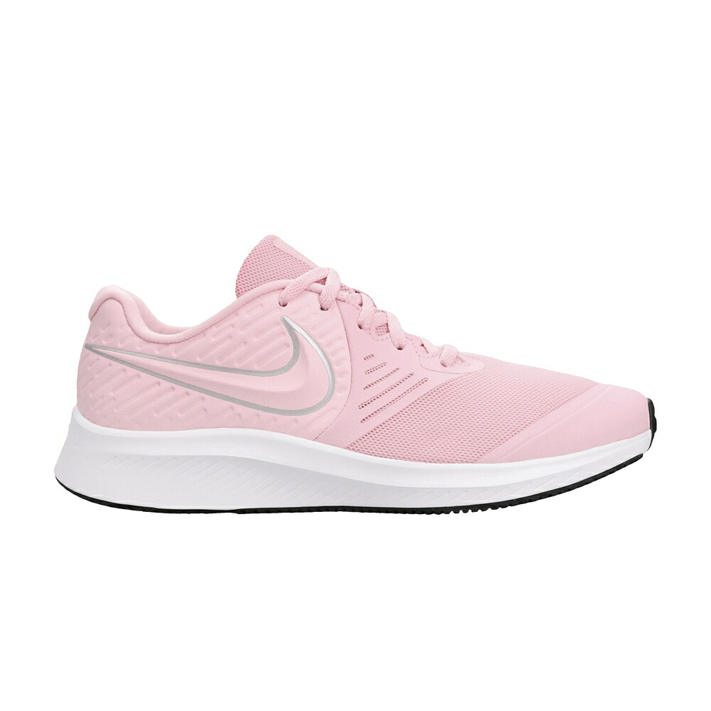 ナイキ さくら色 しろがね色 しろがね色 \u0027PINK FOAM\u0027 お坊っちゃん キッズ NIKE STAR RUNNER 2 GS / PINK FOAM METALLIC SILVER もの言う花 マタニティ スニーカー