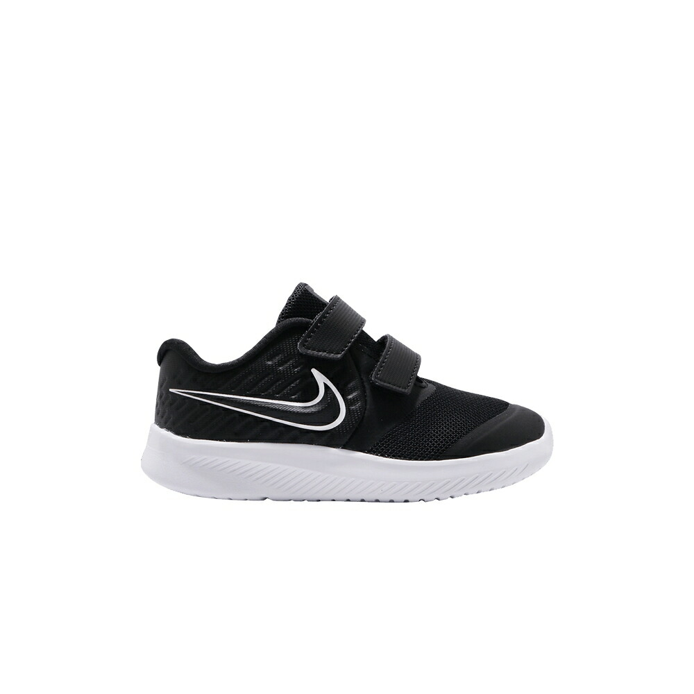 ナイキ 黒いこと 黒いこと 白いこと 白いこと \u0027BLACK\u0027 スニーカー メンズ NIKE STAR RUNNER 2 TDV / BLACK WHITE BLACK VOLT