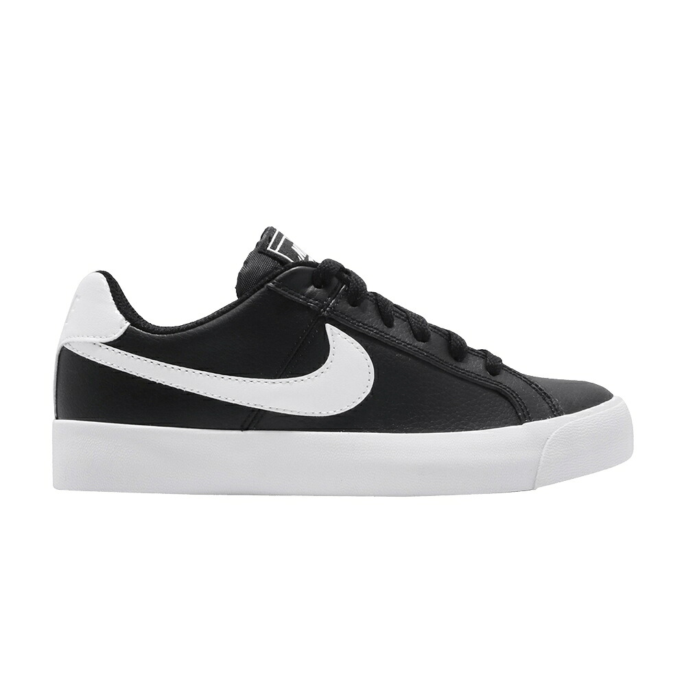 ナイキ 厚地の外套 黒いこと 黒いこと 白いこと 白いこと \u0027BLACK WHITE\u0027 スニーカー レディース NIKE WMNS COURT ROYALE AC / BLACK WHITE