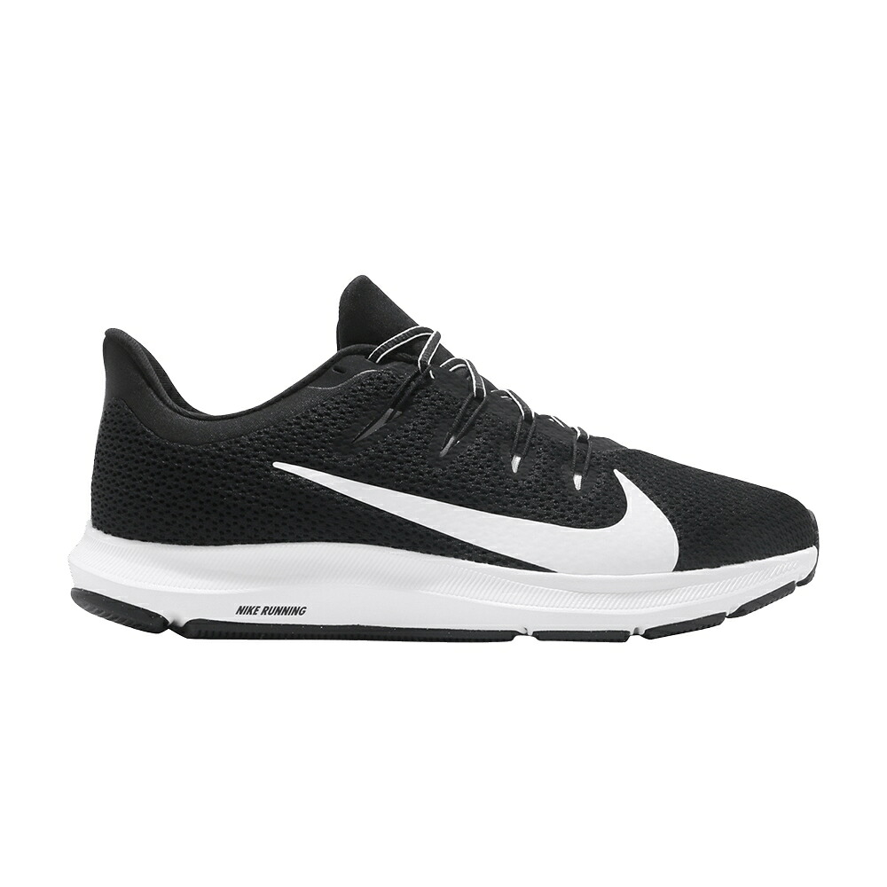 ナイキ 黒いこと 黒いこと 白いこと 白いこと \u0027BLACK\u0027 スニーカー メンズ NIKE QUEST 2 / BLACK WHITE