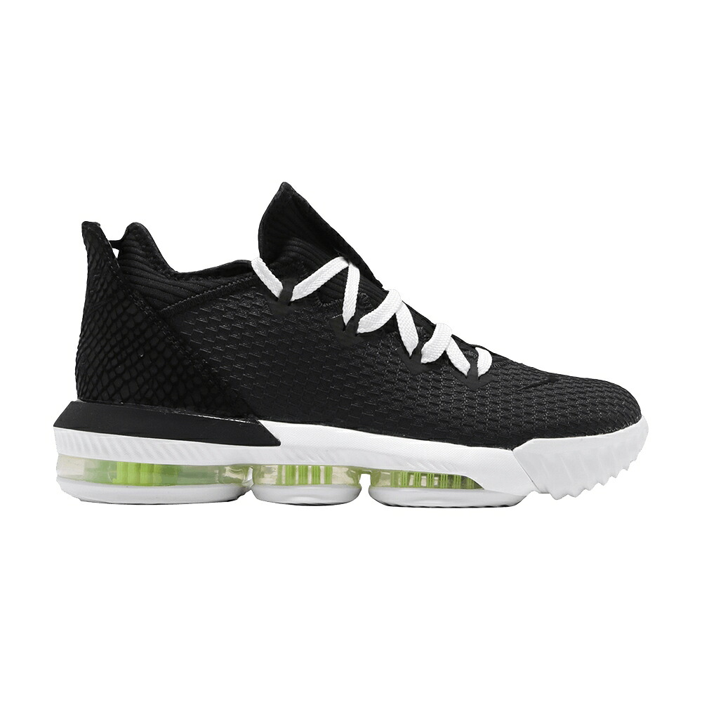 ナイキ レブロン 黒いこと 黒いこと 白いこと 白いこと \u0027VOLT\u0027 スニーカー メンズ NIKE LEBRON 16 LOW EP / BLACK BLACK SUMMIT WHITE VOLT