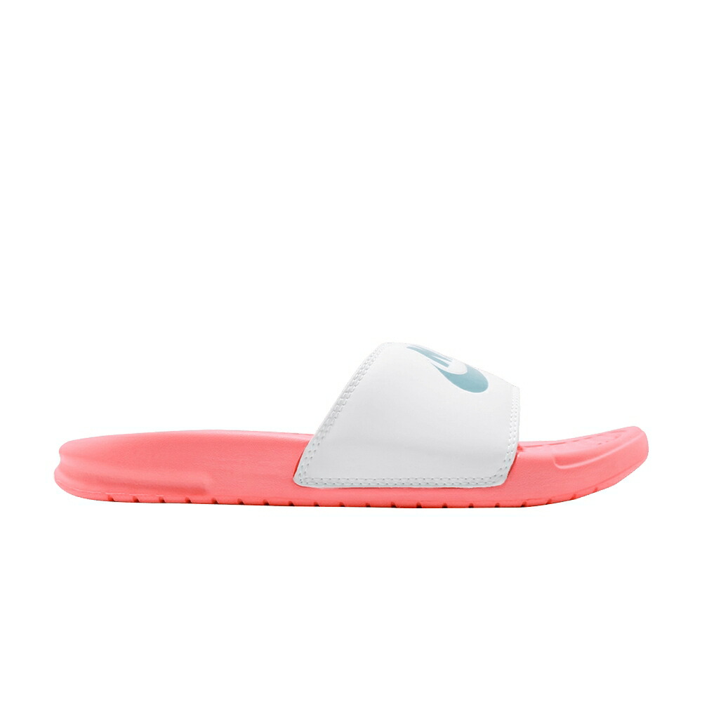 ナイキ ベナッシ サンダル 白色 ホワイト 'SUNSET PULSE' スニーカー レディース NIKE WMNS BENASSI JDI / SUNSET PULSE TEAL NEBULA WHITE|スニケス