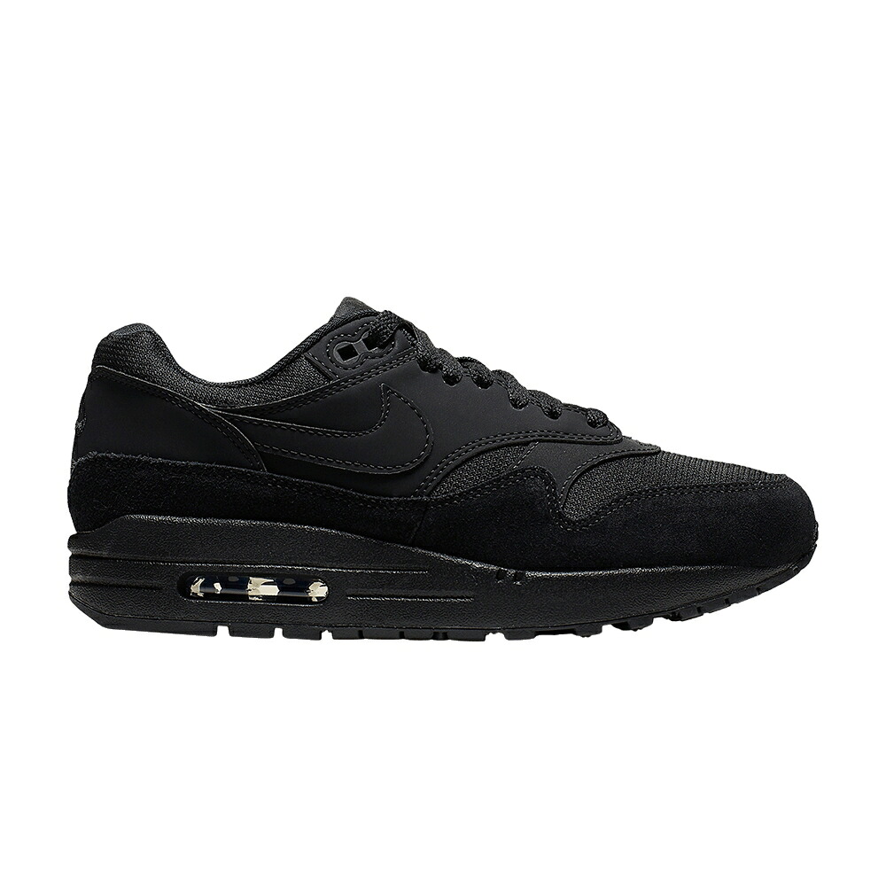 ナイキ マックス 黒いこと 黒いこと エア湖マックス \u0027TRIPLE BLACK\u0027 スニーカー レディース NIKE WMNS AIR MAX 1 / BLACK BLACK BLACK