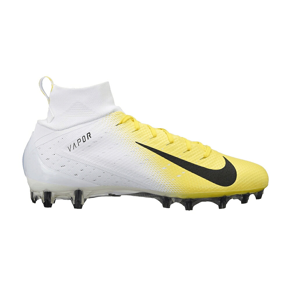 ナイキ プロ ダイナミック 白色 ホワイト 黒色 ブラック 黄色 イエロー 'WHITE YELLOW' スニーカー メンズ NIKE VAPOR UNTOUCHABLE PRO 3 DYNAMIC / WHITE BLACK DYNAMIC YELLOW BLACK｜スニケス