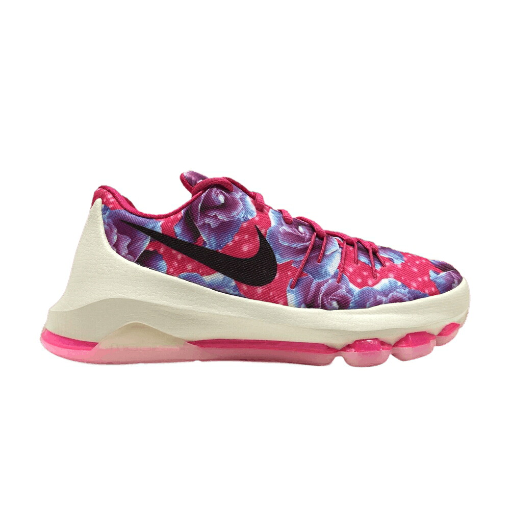 ナイキ サクラ色 \u0027AUNT PEARL\u0027 お坊っちゃん キッズ NIKE KD 8 なおなお書き / VIVID PINK HYPER TURQUOISE PINK もの言う花 マタニティ スニーカー