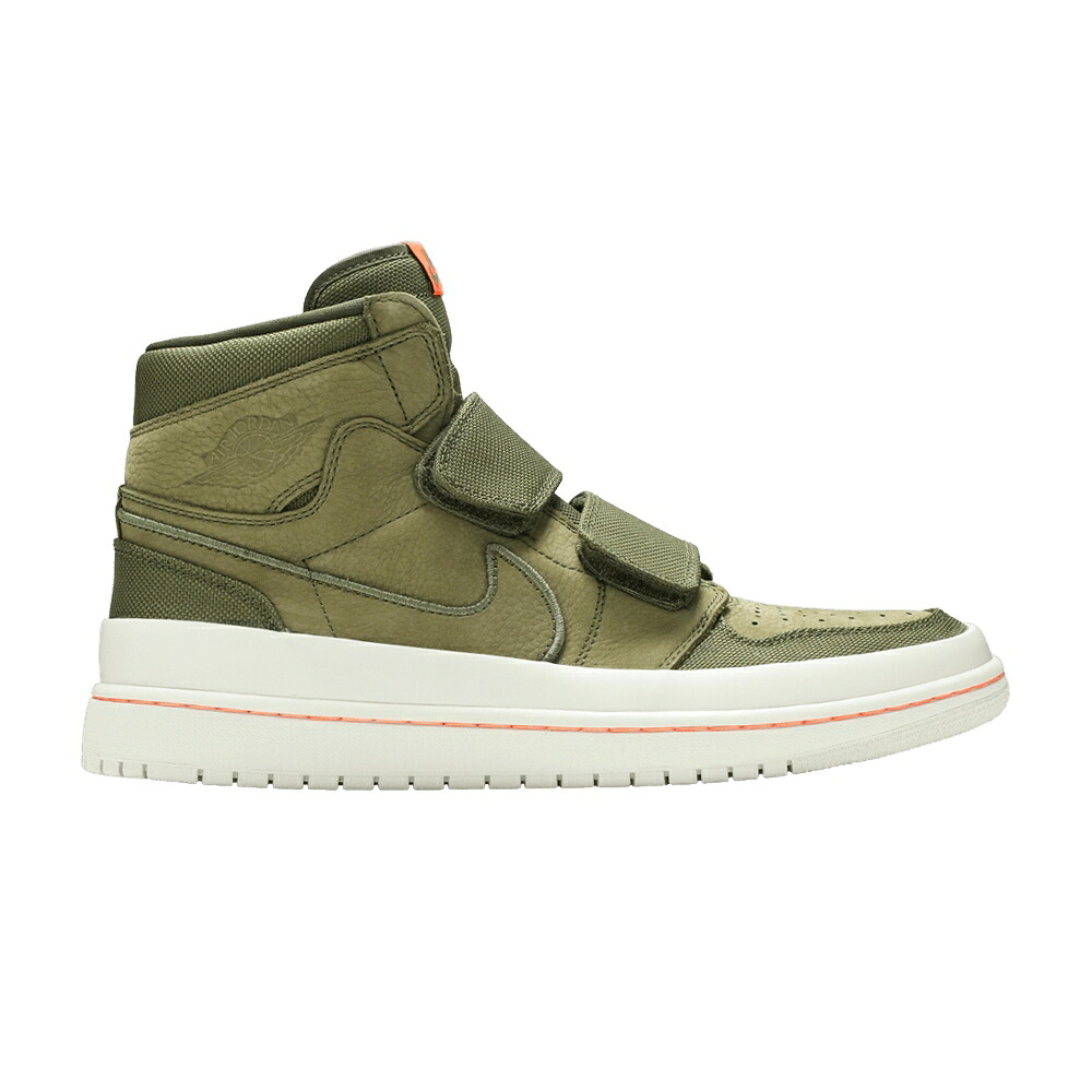 ナイキ ハイ ストラップ オリーブ エアジョーダン 'OLIVE CANVAS' スニーカー メンズ AIR JORDAN AIR JORDAN 1 RETRO HIGH DOUBLE STRAP / OLIVE CANVAS LIGHT BONE CONE|スニケス
