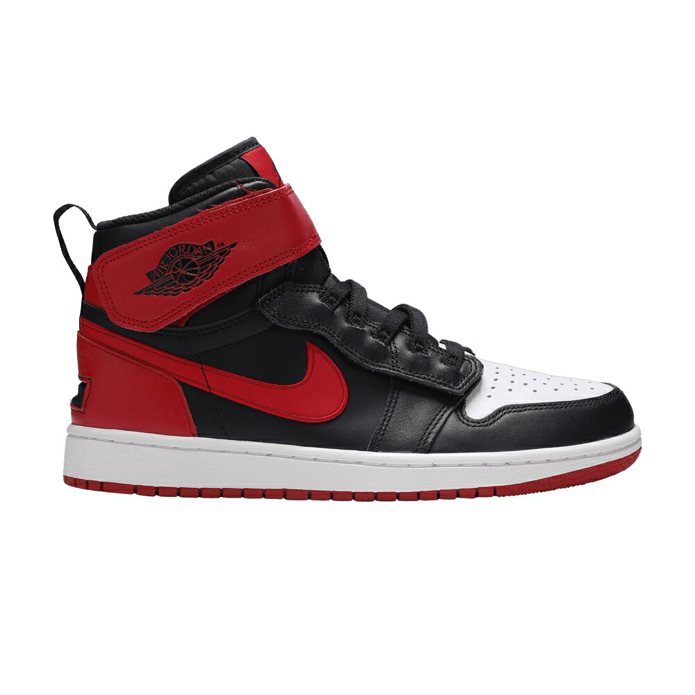 ナイキ ご機嫌 黒いこと 黒いこと 赤 赤いこと 白いこと 白いこと エアジョーダン \u0027BLACK TOE\u0027 スニーカー メンズ AIR JORDAN AIR JORDAN 1 HIGH FLYEASE / BLACK GYM RED WHITE BLACK