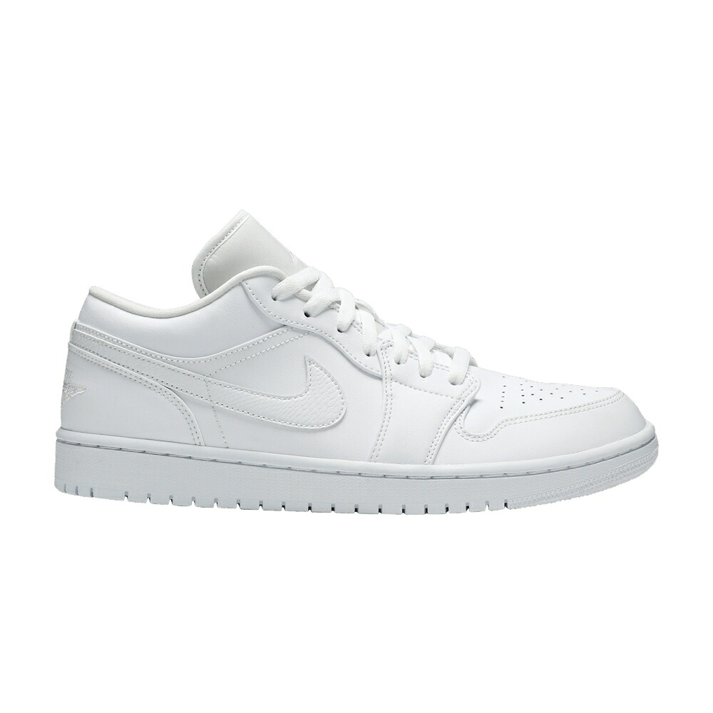 ナイキ 白いこと 白いこと エアジョーダン \u0027TRIPLE WHITE\u0027 スニーカー レディース AIR JORDAN WMNS AIR JORDAN 1 LOW / WHITE WHITE WHITE
