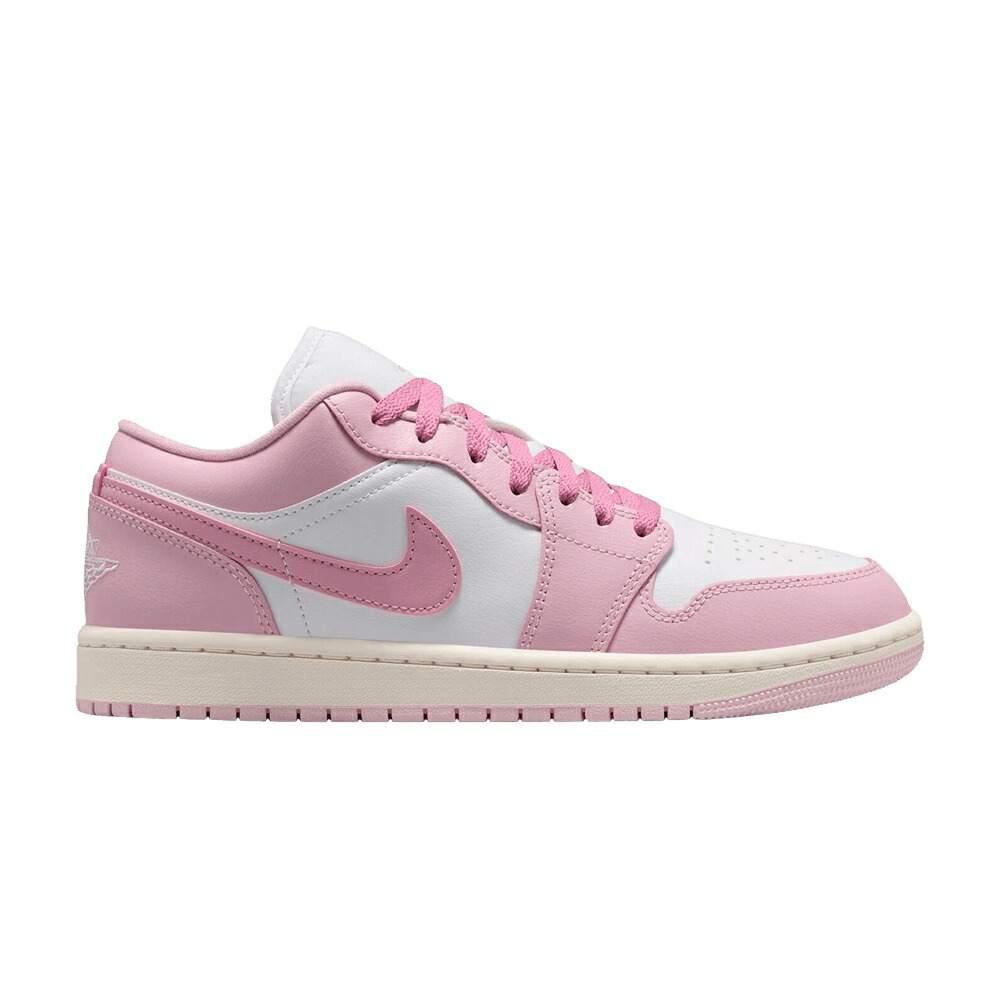 ナイキ さくら色 エアジョーダン \u0027ICED CARMINE\u0027 スニーカー レディース AIR JORDAN WMNS AIR JORDAN 1 / ICED CARMINE ELEMENTAL PINK SAIL