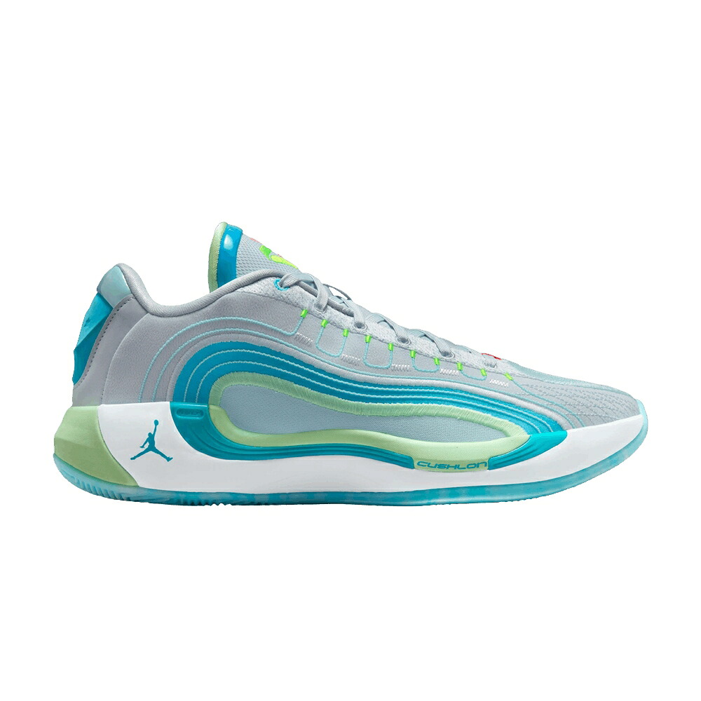ナイキ 薄墨色 薄墨色 緑 緑であること エアジョーダン \u0027LASER BLUE\u0027 スニーカー メンズ AIR JORDAN AIR JORDAN LUKA 4 / FOOTBALL GREY COPA VAPOR GREEN