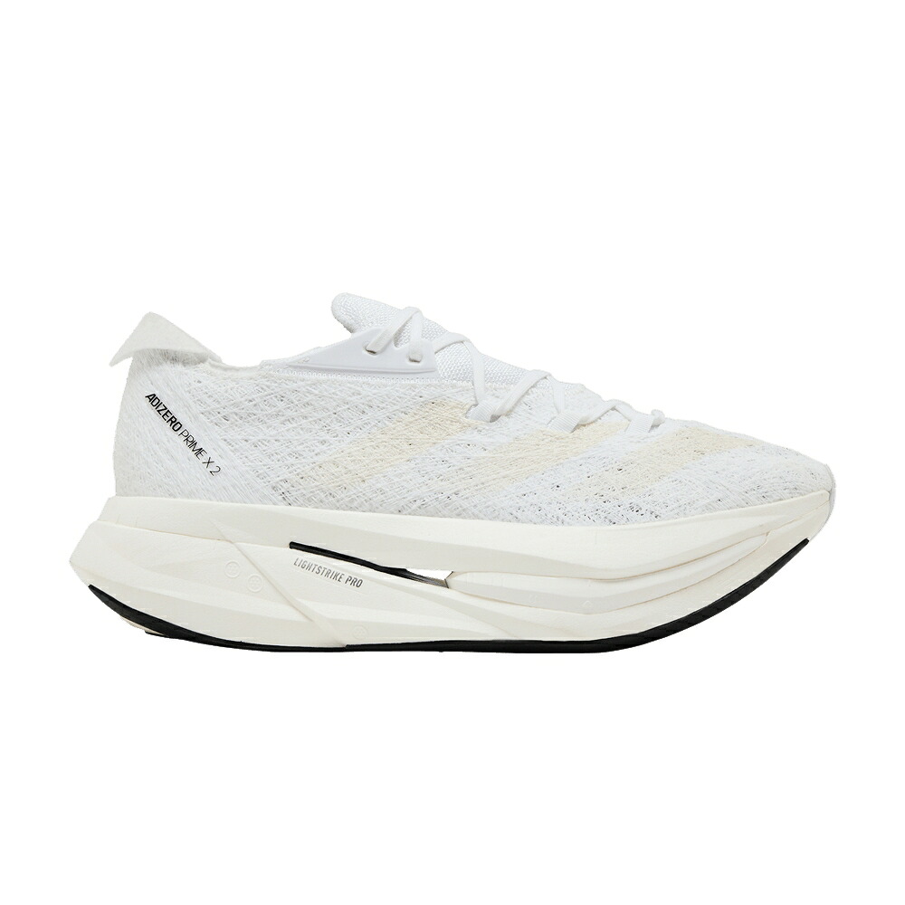 アディダス アディゼロ 白いこと 白いこと 中核グループ 2.0 \u0027WONDER BLACK\u0027 スニーカー メンズ ADIDAS ADIZERO PRIME X STRUNG WHITE / CLOUD WHITE WONDER WHITE CORE