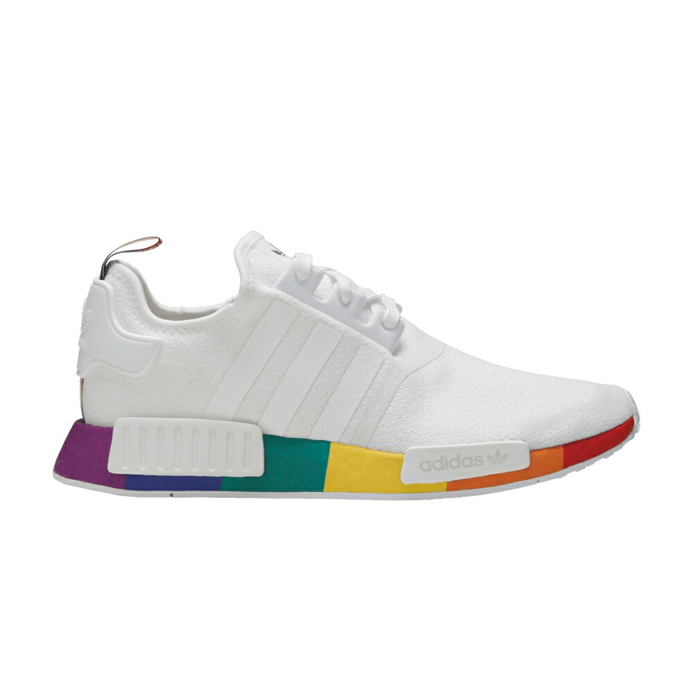 アディダス 白いこと 白いこと NMD_R1 \u0027PRIDE\u0027 スニーカー メンズ ADIDAS / CLOUD WHITE CLOUD WHITE CLOUD