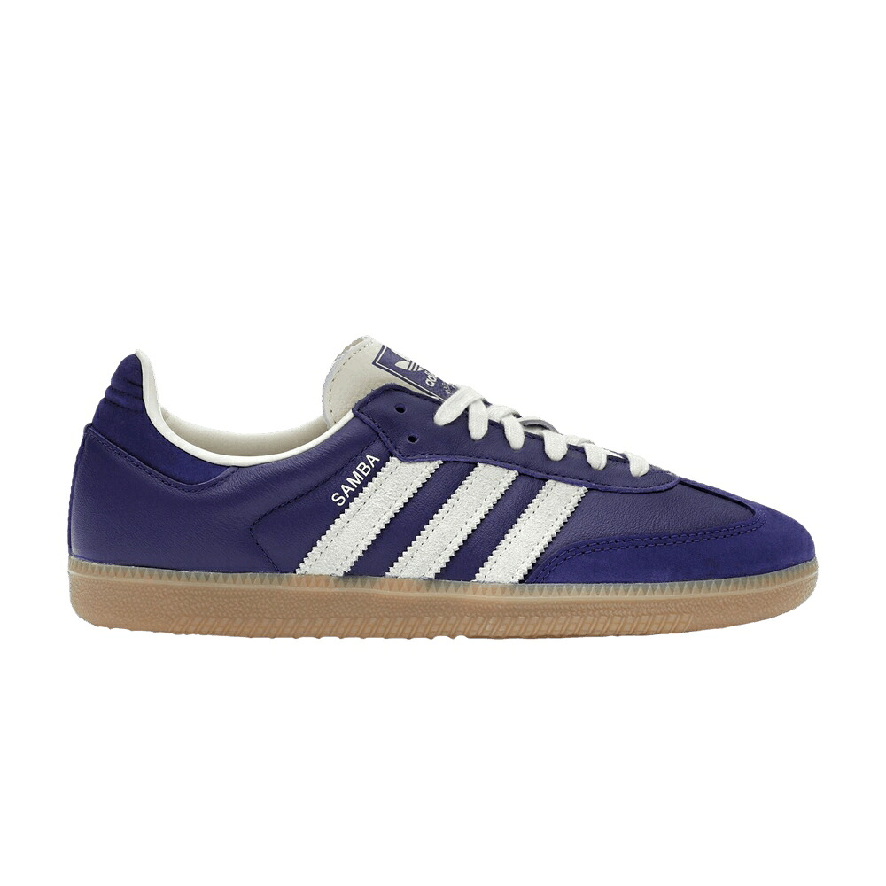アディダス サンバ 紫 パープル 皮膚軟化剤 白いこと 白いこと \u0027COLLEGIATE CREAM\u0027 スニーカー レディース ADIDAS WMNS SAMBA OG PURPLE / COLLEGIATE PURPLE CREAM WHITE