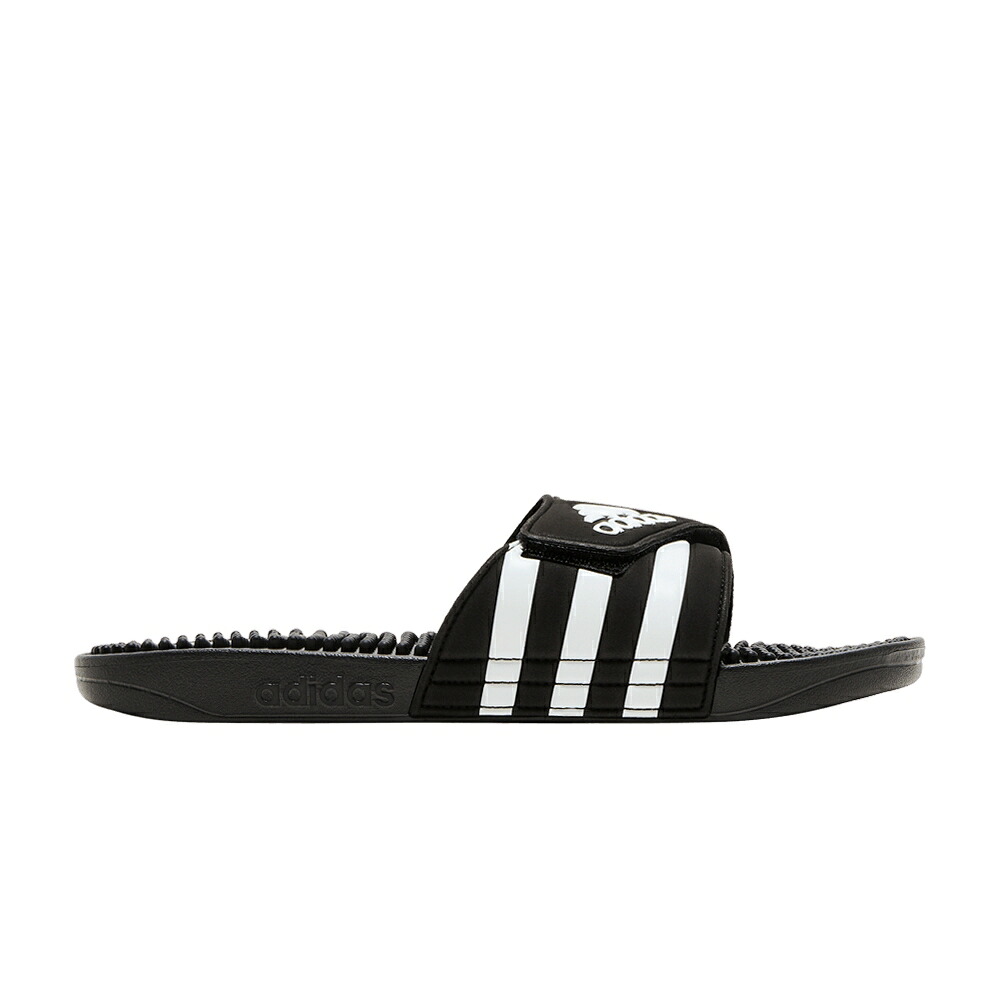 アディダス 中核グループ 黒いこと 黒いこと 白いこと 白いこと \u0027CORE BLACK\u0027 スニーカー メンズ ADIDAS ADISSAGE SLIDES / CORE BLACK CLOUD WHITE CORE