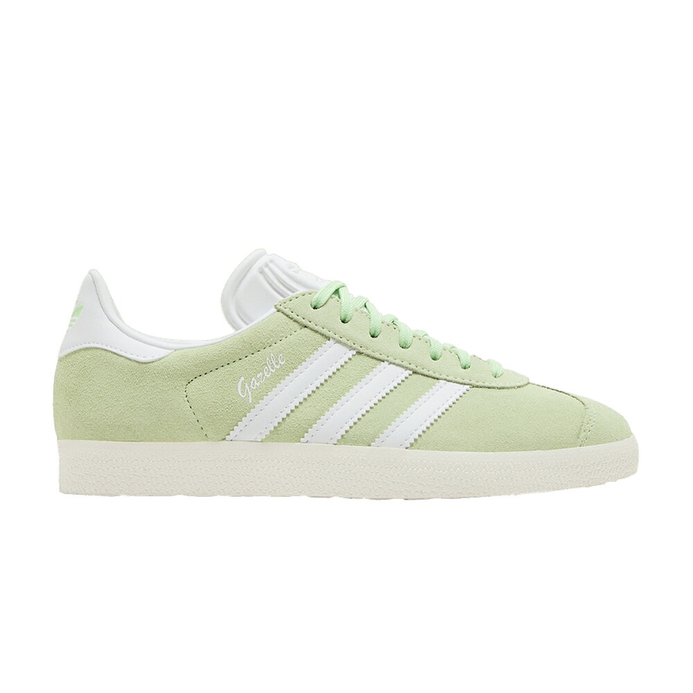 アディダス ガゼル 緑 緑であること 白いこと 白いこと \u0027SEMI SPARK\u0027 スニーカー レディース ADIDAS WMNS GAZELLE GREEN / SEMI GREEN SPARK CLOUD WHITE