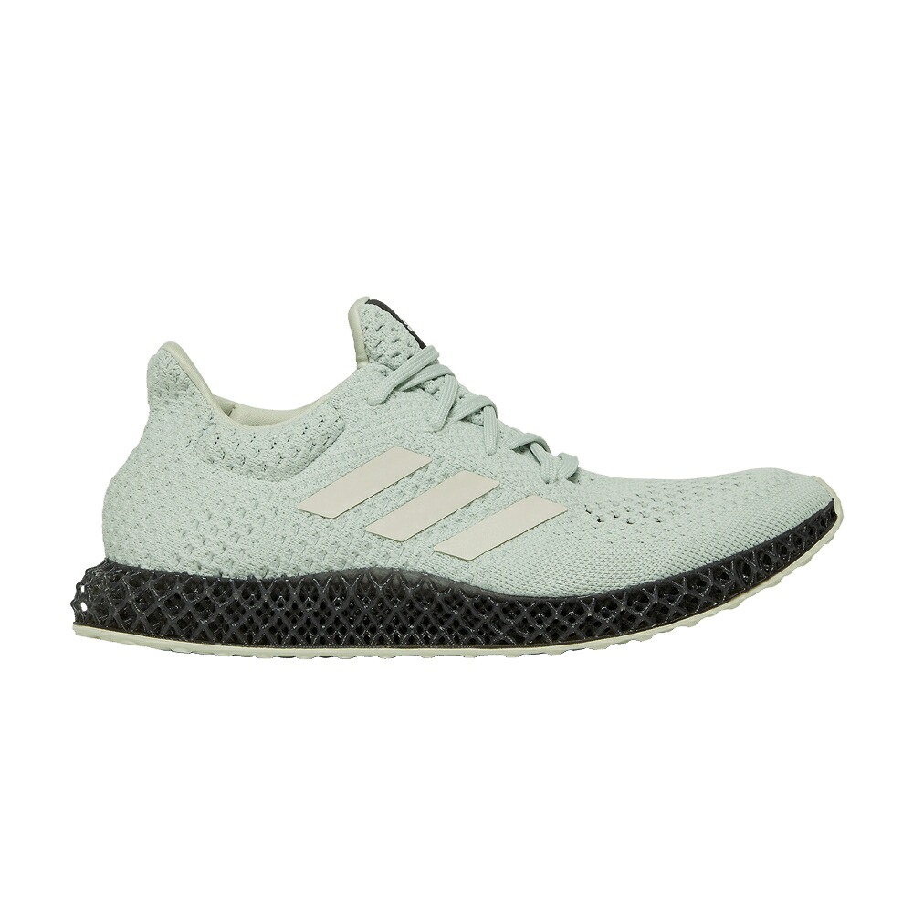アディダス 緑 緑であること 絶無 炭素 \u0027LINEN CARBON\u0027 スニーカー メンズ ADIDAS FUTURECRAFT 4D GREEN / LINEN GREEN ZERO METALIC CARBON