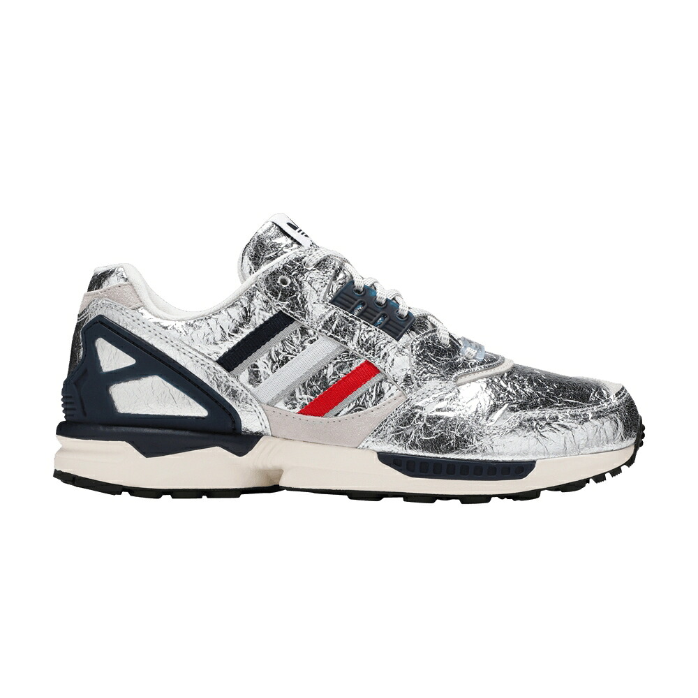 アディダス 続きもの 豆の町 しろがね色 しろがね色 \u0027AZX MARATHON\u0027 スニーカー メンズ ADIDAS CONCEPTS X ZX 9000 \u0027A-ZX SERIES - BOSTON / SILVER METALLIC SCARLET