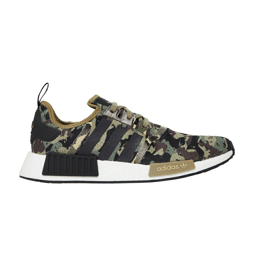 アディダス 積貨委託貨物 中核グループ 黒いこと 黒いこと NMD_R1 \u0027CARGO CAMO\u0027 スニーカー メンズ ADIDAS / CARGO CORE BLACK SAVANNA 靴-スニーカー