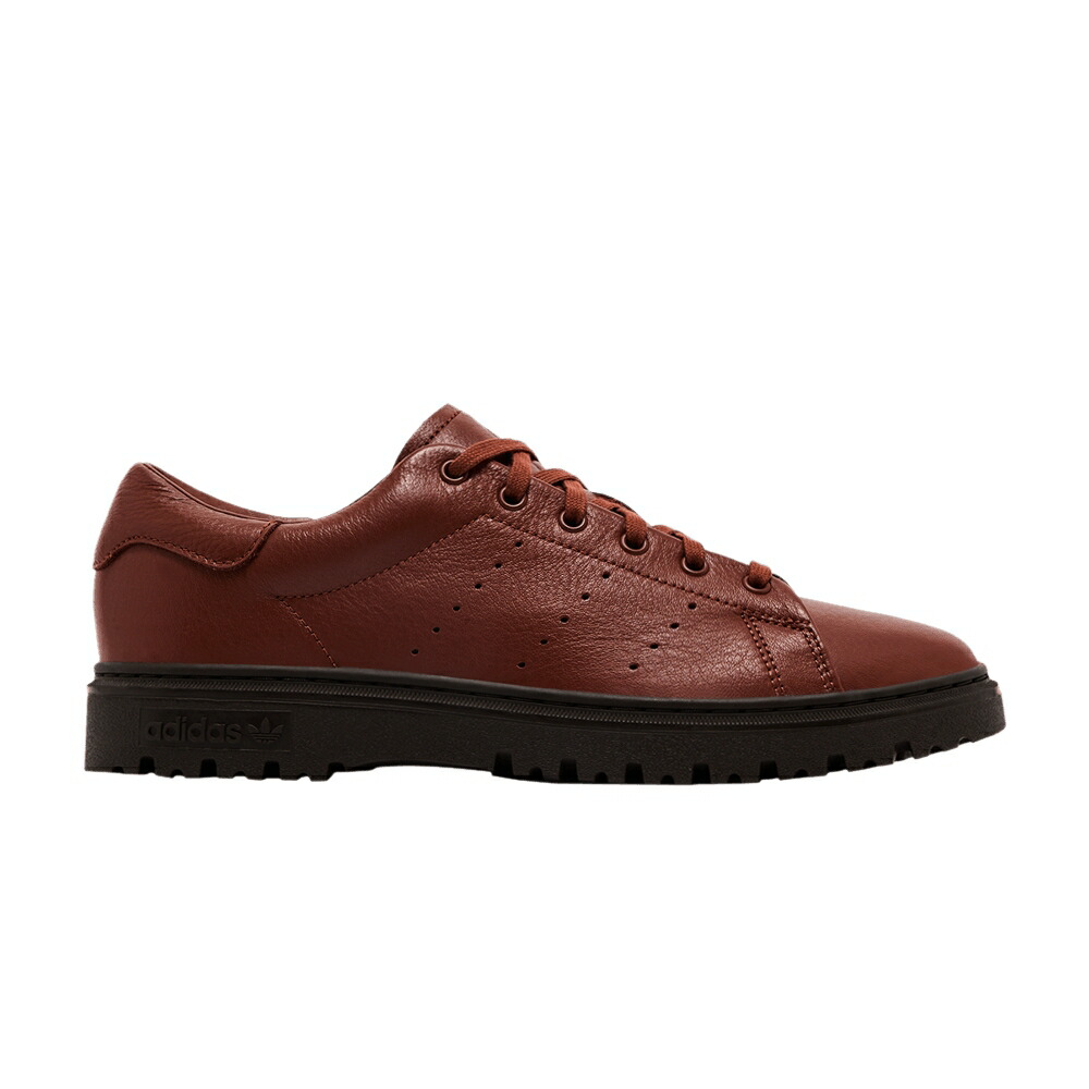 アディダス 赤いこと白木 赤銅色 赤銅色 見方仕損ない \u0027REDWOOD\u0027 スニーカー メンズ ADIDAS STAN SMITH FREIZEIT / REDWOOD REDWOOD DARK BROWN