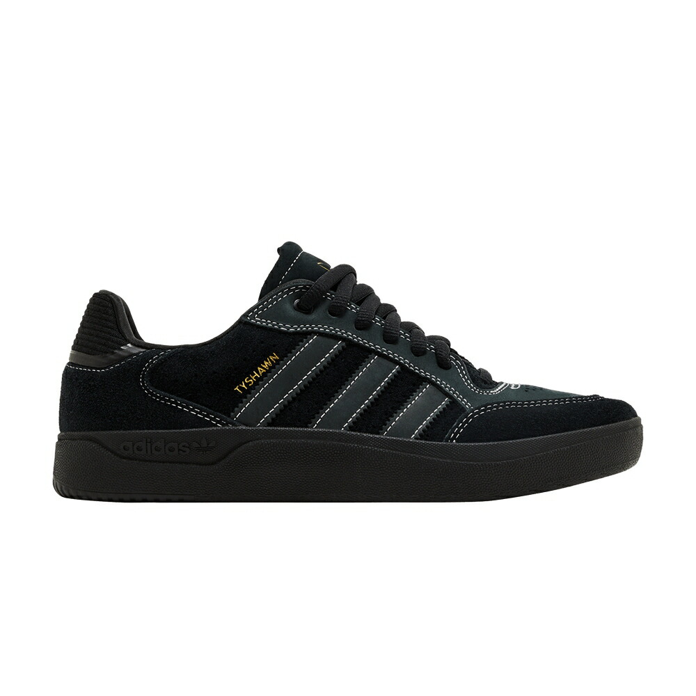 アディダス ゴールド 中核グループ 黒いこと 黒いこと 白いこと 白いこと \u0027BLACK METALLIC\u0027 スニーカー メンズ ADIDAS TYSHAWN GOLD / CORE BLACK CLOUD WHITE GOLD