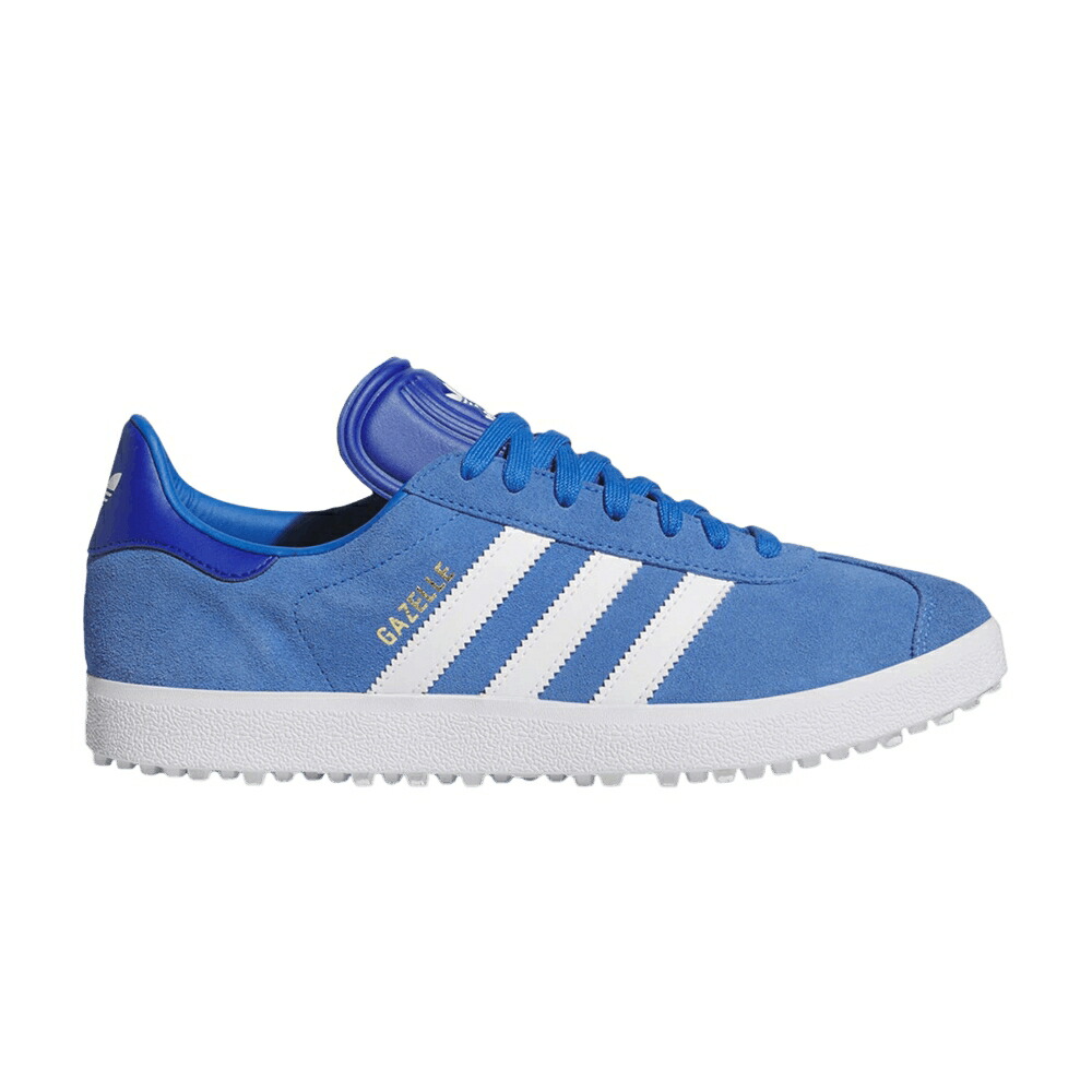 アディダス ガゼル ゴルフ 青み 青色 白いこと 白いこと \u0027BLUE BIRD\u0027 スニーカー メンズ ADIDAS GAZELLE SPIKELESS GOLF / BLUE BIRD CLOUD WHITE ROYAL BLUE