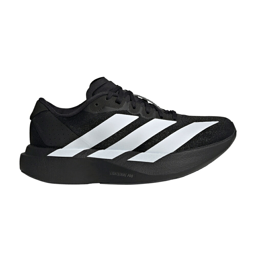 アディダス アディゼロ コア 黒色 ブラック 白色 ホワイト カーボン 'BLACK WHITE' スニーカー メンズ ADIDAS ADIZERO EVO SL J / CORE BLACK CLOUD WHITE CARBON|スニケス