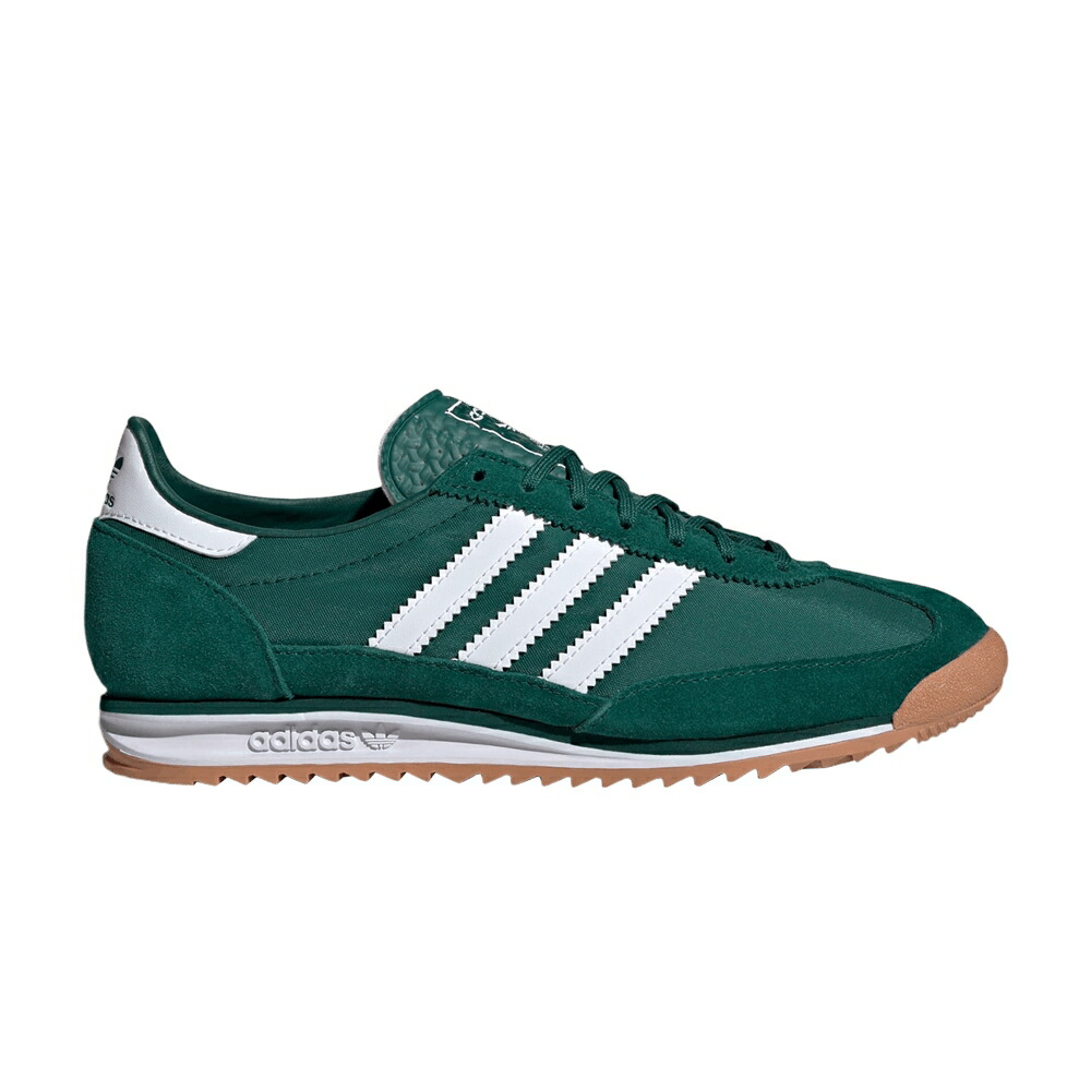 アディダス 緑 緑であること 白いこと 白いこと \u0027COLLEGIATE GREEN\u0027 スニーカー レディース ADIDAS WMNS SL72 OG / COLLEGIATE GREEN CLOUD WHITE OFF