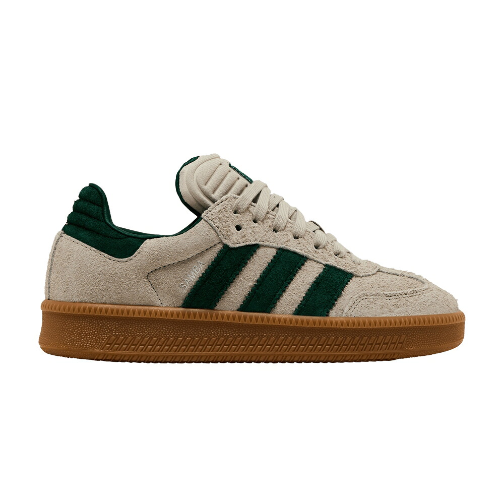 アディダス サンバ 薄墨色 薄墨色 緑 緑であること \u0027PUTTY GREEN\u0027 スニーカー メンズ ADIDAS SAMBA XLG GREY COLLEGIATE / PUTTY GREY COLLEGIATE GREEN GUM