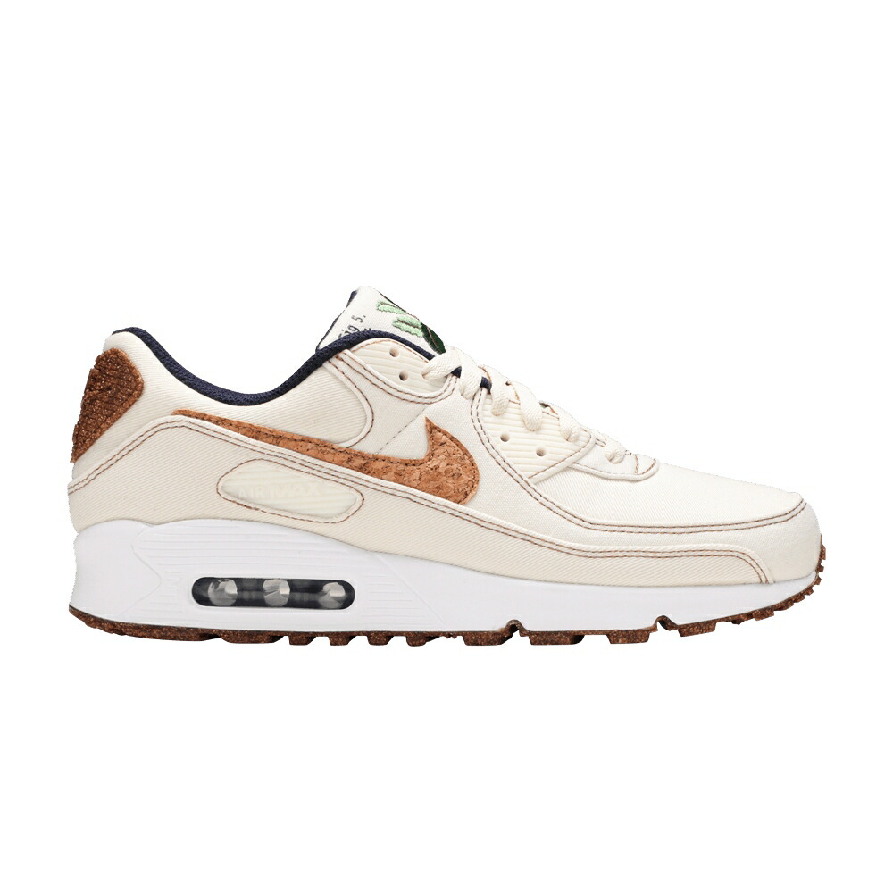 ナイキ マックス ウィート エア湖マックス \u0027CORK MILK\u0027 スニーカー メンズ NIKE AIR MAX 90 - COCONUT / COCONUT MILK WHEAT OBSIDIAN