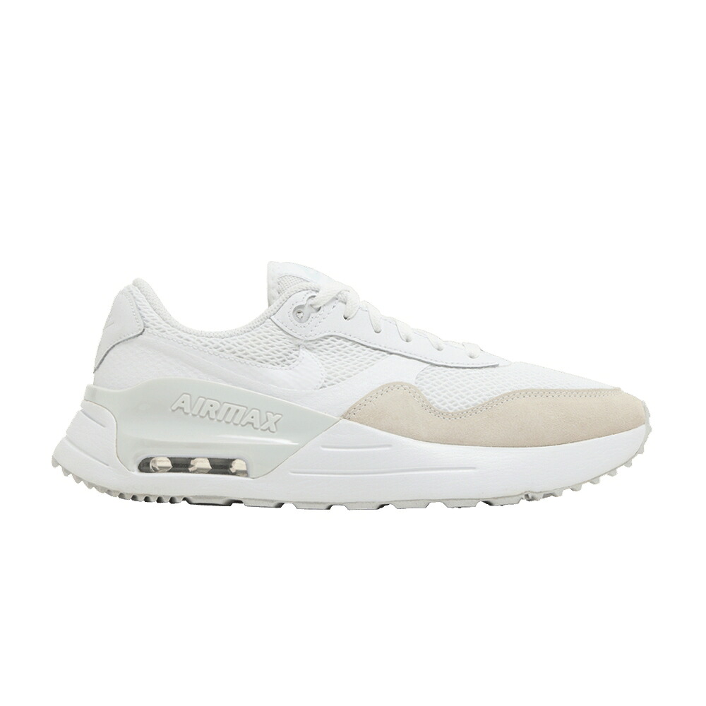 ナイキ マックス 純一無雑 白いこと 白いこと プラチナム エア湖マックス \u0027WHITE PLATINUM\u0027 スニーカー メンズ NIKE AIR MAX SYSTM PURE / WHITE PURE PLATINUM WHITE