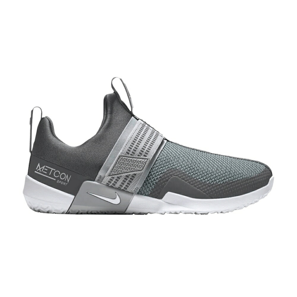 ナイキ 薄墨色 薄墨色 白いこと 白いこと 冷やりとした \u0027DARK GREY\u0027 スニーカー メンズ NIKE METCON SPORT / DARK GREY WHITE COOL GREY WOLF