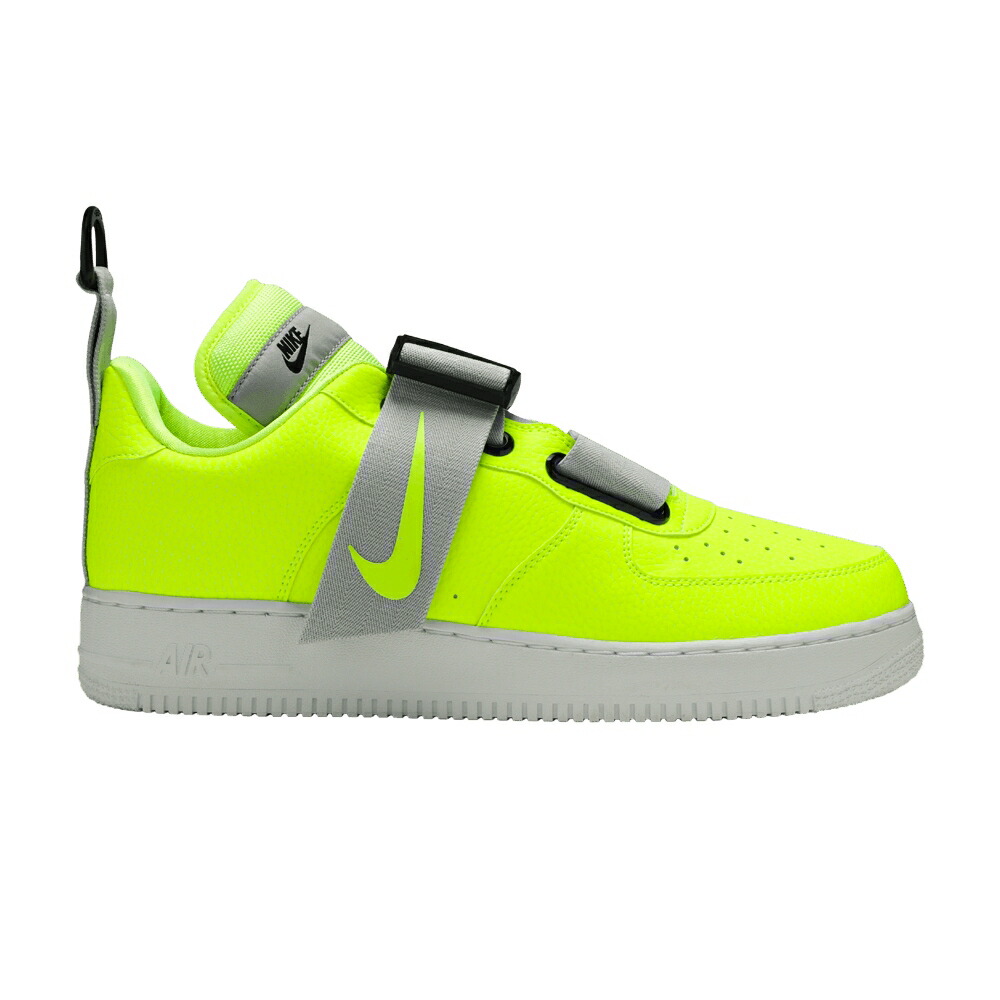 ナイキ 白いこと 白いこと 黒いこと 黒いこと 空軍 \u0027VOLT\u0027 スニーカー メンズ NIKE AIR FORCE 1 LOW UTILITY / VOLT WHITE BLACK