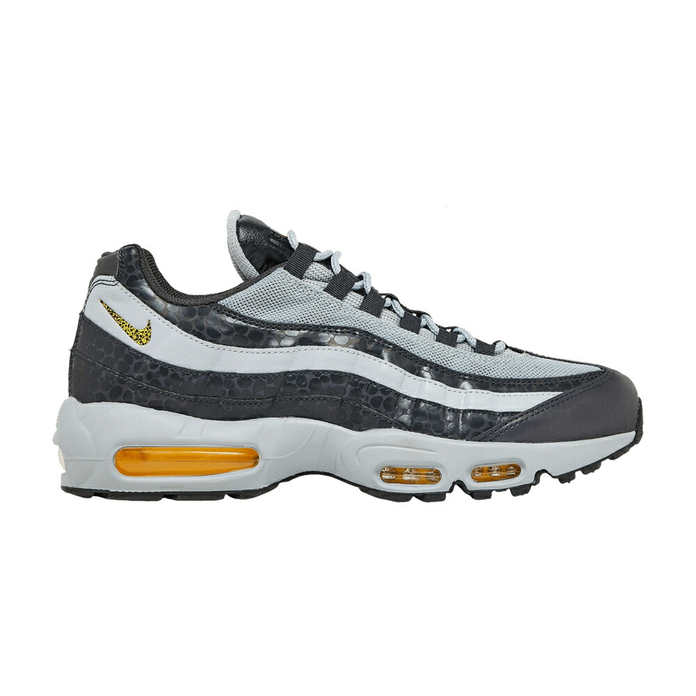 ナイキ マックス 薄墨色 薄墨色 エア湖マックス \u0027AMARILLO\u0027 スニーカー メンズ NIKE AIR MAX 95 SE REFLECTIVE / OFF NOIR AMARILLO WOLF GREY