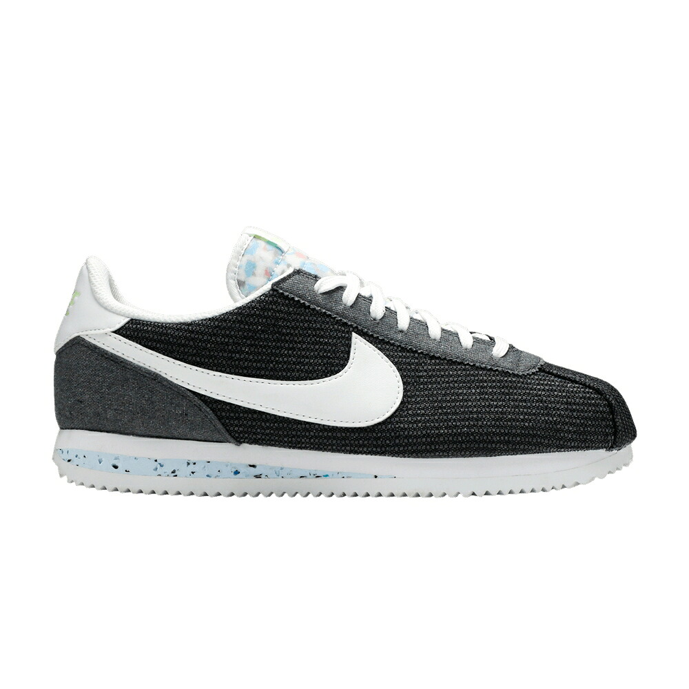 ナイキ コルテッツ 割り増し金 薄墨色 薄墨色 \u0027RECYCLED PACK\u0027 スニーカー メンズ NIKE CORTEZ ベーシック PREMIUM CANVAS / IRON GREY BARELY VOLT CELESTINE