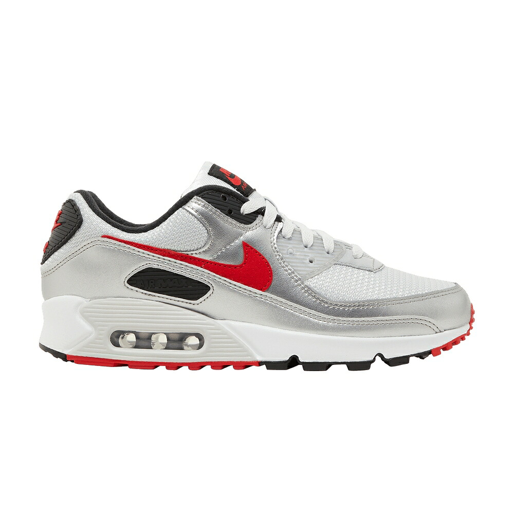 ナイキ マックス しろがね色 しろがね色 大気圏マックス \u0027ICONS BULLET\u0027 スニーカー メンズ NIKE AIR MAX 90 - SILVER / PHOTON DUST METALLIC SILVER