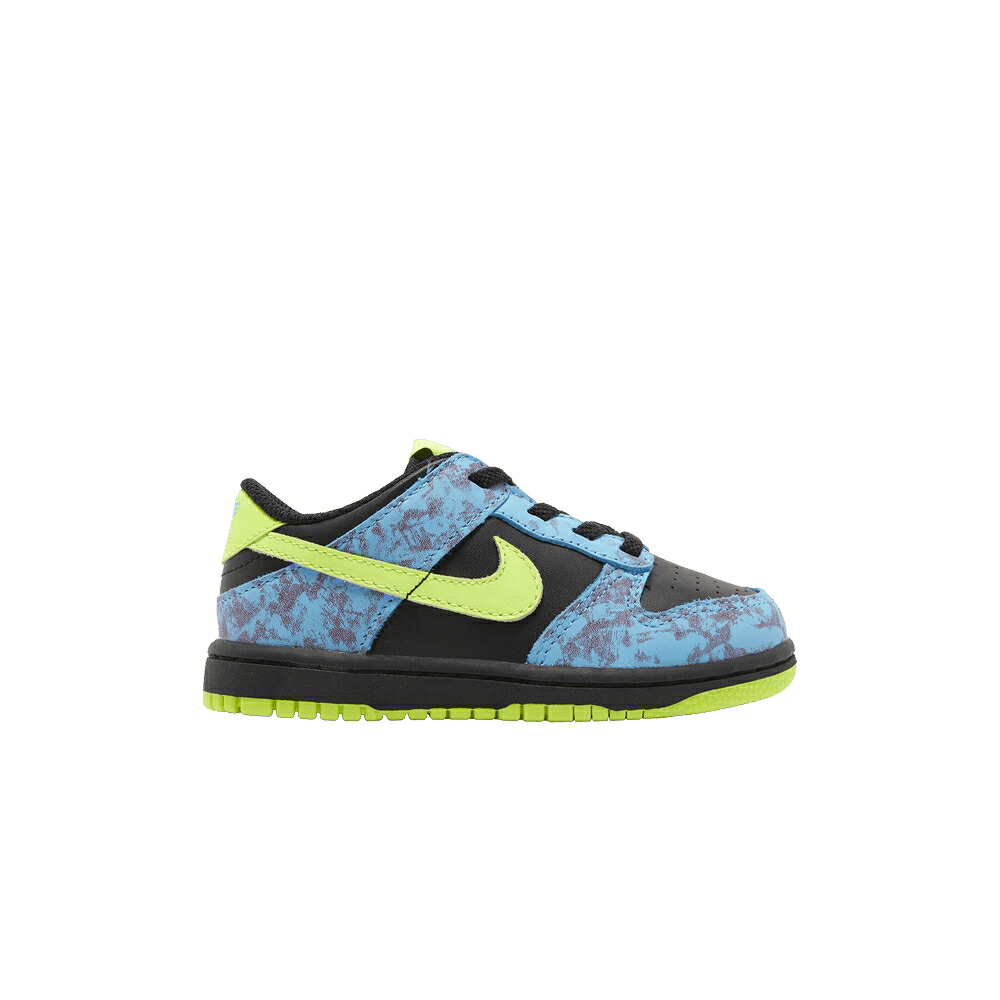 ナイキ ダンク 黒いこと 黒いこと 青碧 青碧 ダンクロー \u0027LET\u0027S DANCE\u0027 もの言う花 NIKE DUNK LOW SE TD / MULTI COLOR BLACK BALTIC BLUE