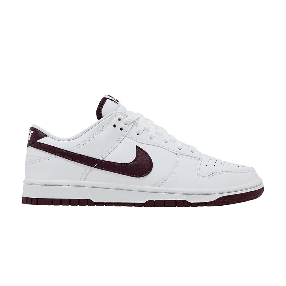 ナイキ ダンク ナイト爵 白いこと 白いこと マルーン ダンクロー \u0027WHITE MAROON\u0027 スニーカー メンズ NIKE DUNK LOW NIGHT / WHITE NIGHT MAROON WHITE