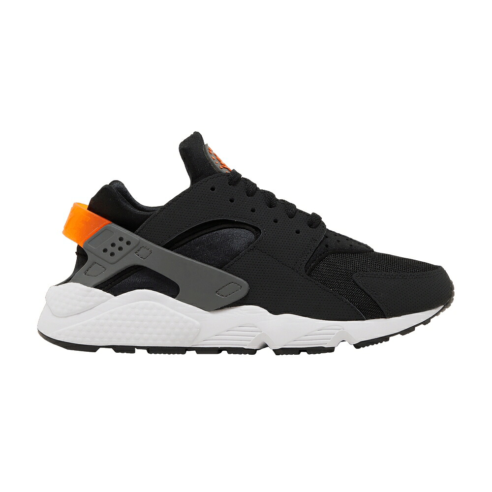 ナイキ ハラチ 黒色 ブラック 橙 オレンジ 白色 ホワイト 'BLACK ORANGE' スニーカー メンズ NIKE AIR HUARACHE SAFETY / BLACK SAFETY ORANGE WHITE IRON|スニケス