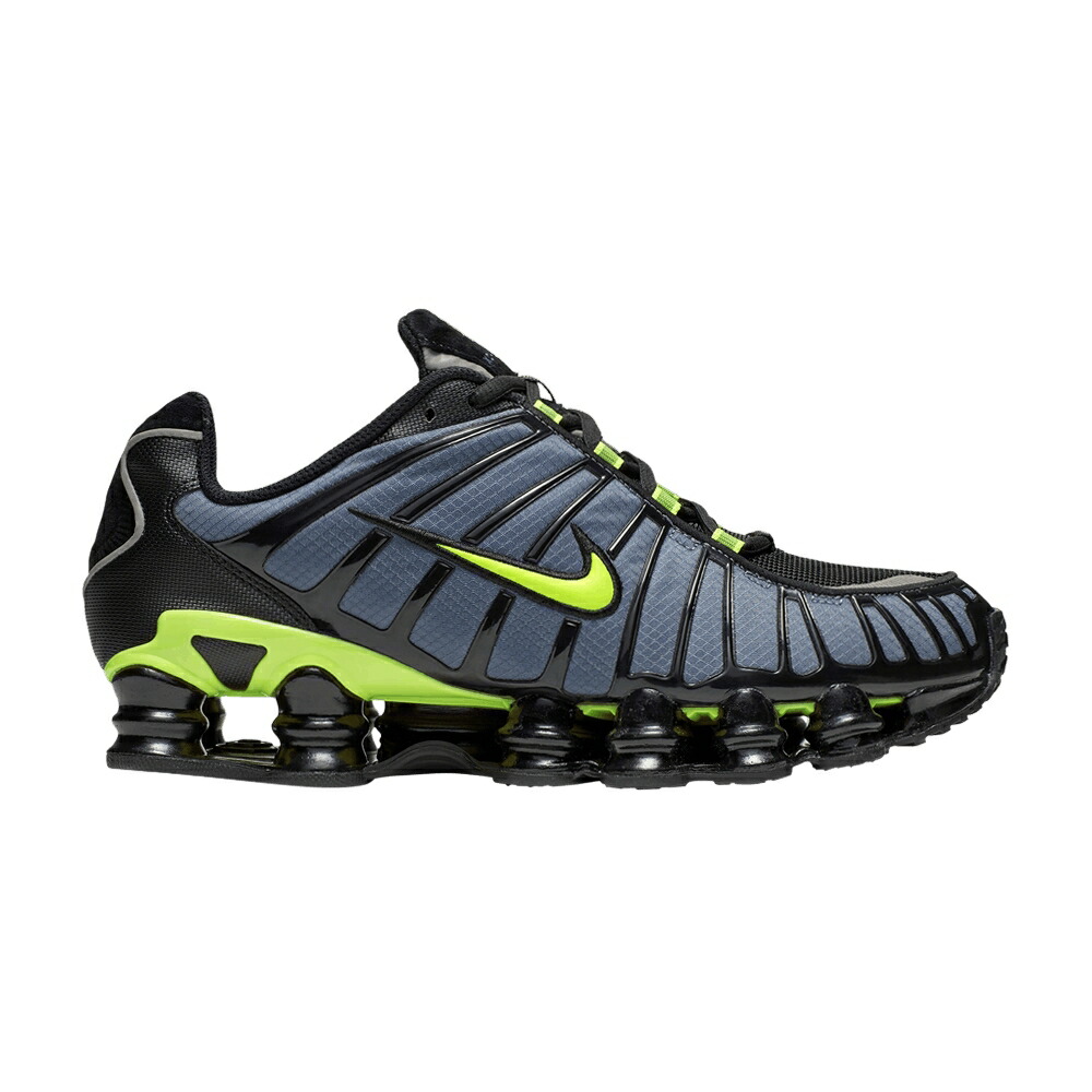 ナイキ ショックス サンダー 黒いこと 黒いこと \u0027THUNDER STORM\u0027 スニーカー メンズ NIKE SHOX TL 2024 / THUNDER STORM VOLT BLACK