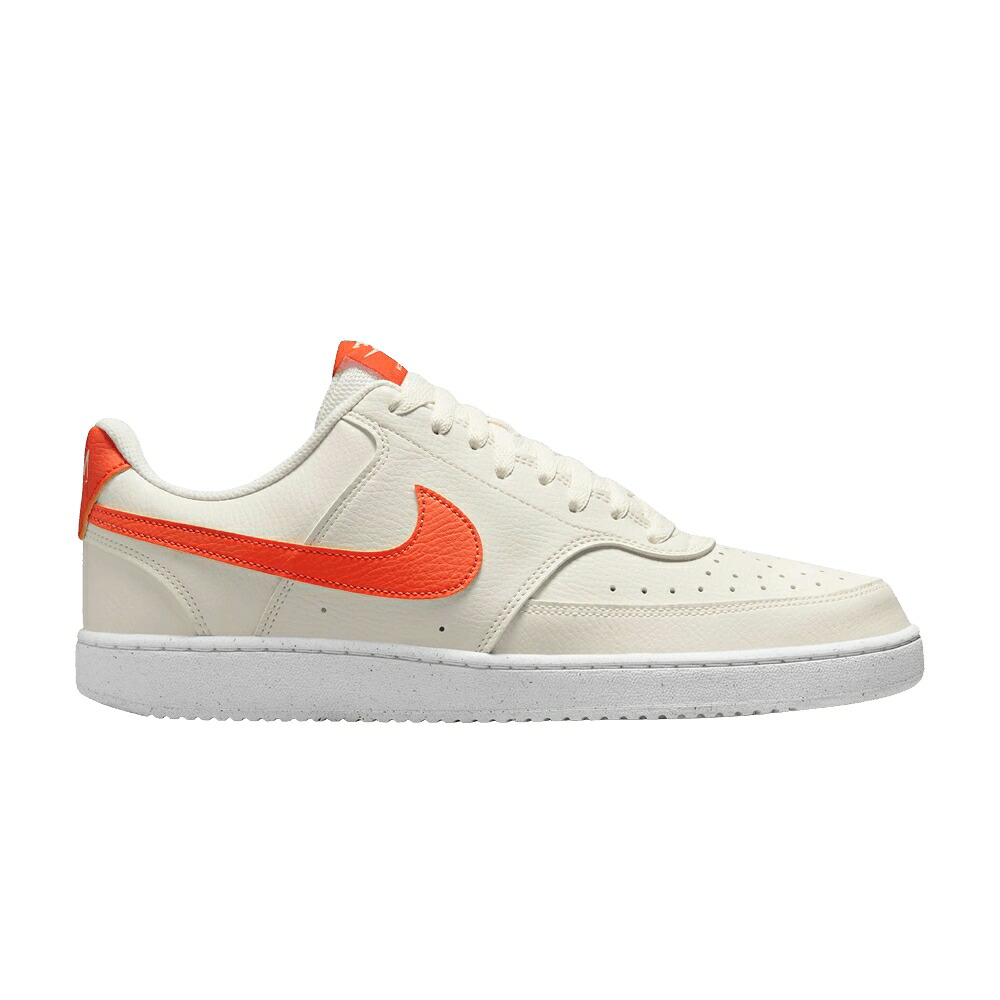 ナイキ 厚地の外套 白いこと 白いこと 橙 オレンジ色 \u0027SAIL ORANGE\u0027 スニーカー メンズ NIKE COURT VISION LOW NEXT NATURE SAFETY / SAIL WHITE SAFETY ORANGE