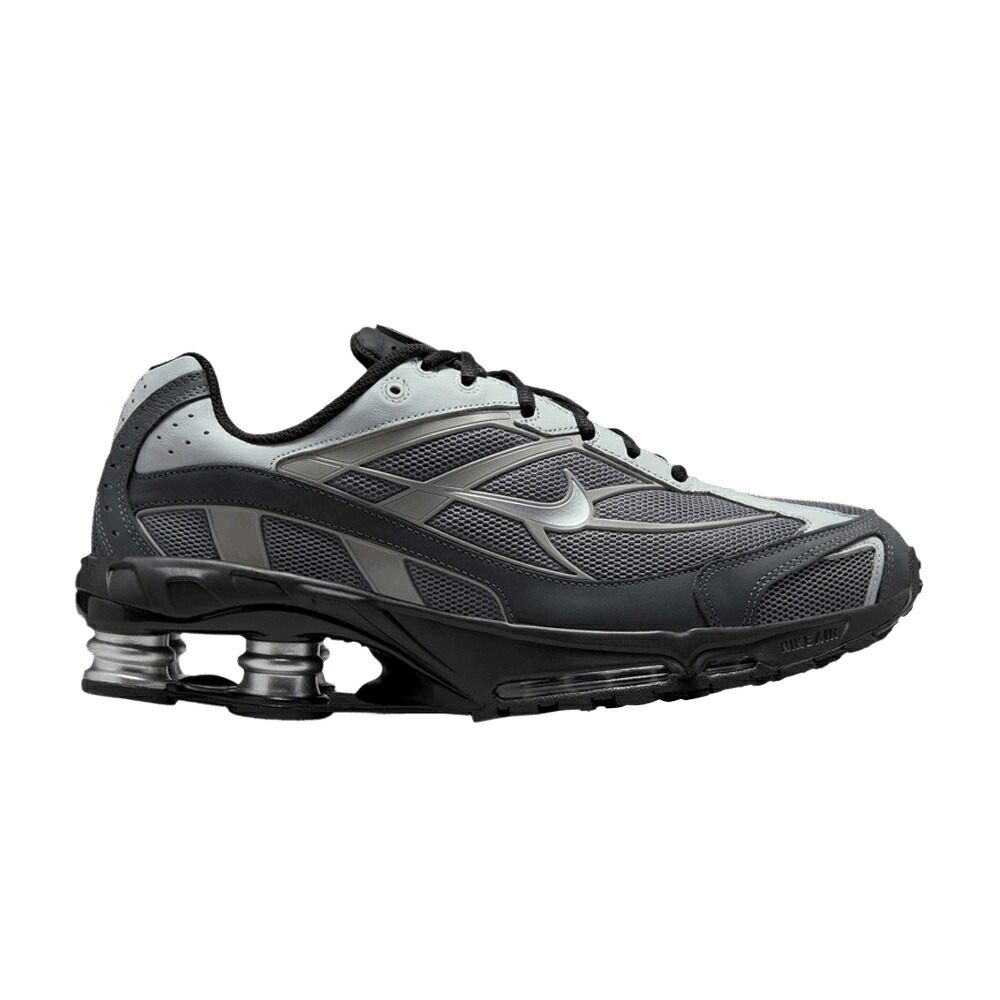 ナイキ ショックス しろがね色 しろがね色 \u0027LIGHT GRAPHITE\u0027 スニーカー メンズ NIKE SHOX RIDE 2 / LIGHT GRAPHITE METALLIC SILVER