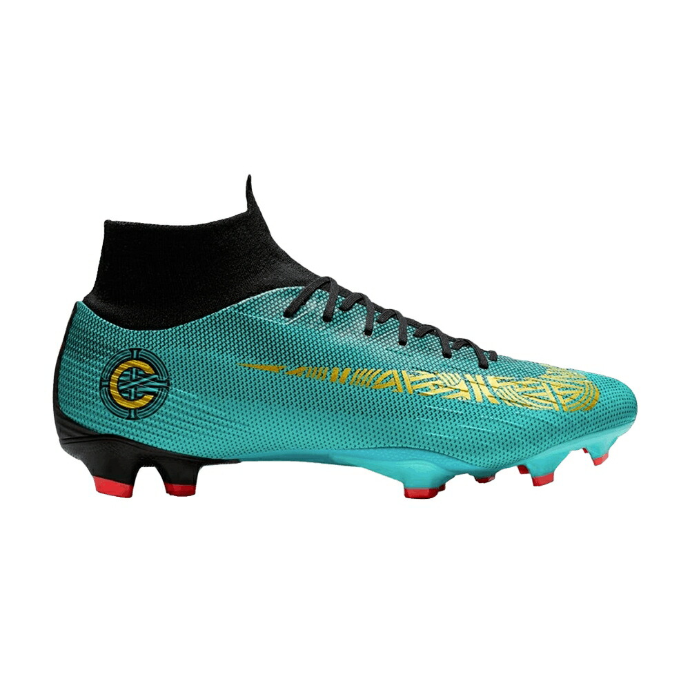 ナイキ 労働者階級 翡翆 ジェード ゴールド \u0027CLEAR JADE\u0027 スニーカー メンズ NIKE MERCURIAL SUPERFLY 6 PRO CR7 FG / CLEAR JADE METALLIC VIVID GOLD