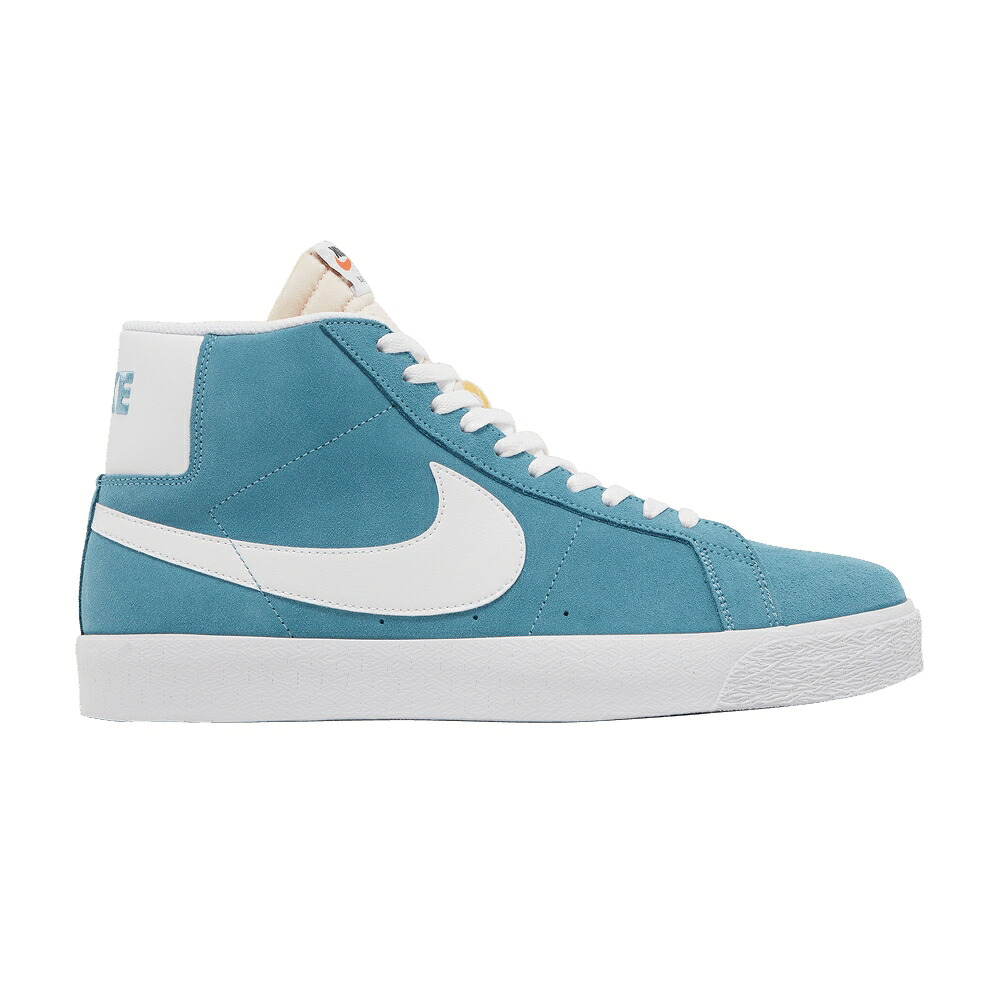 ナイキ 望遠レンズ ブレイザー ミッド エスビー 白いこと 白いこと \u0027CERULEAN\u0027 スニーカー メンズ NIKE ZOOM BLAZER MID SB / CERULEAN CERULEAN WHITE WHITE